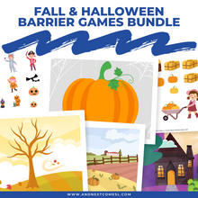 Load image into Gallery viewer, Fall & Halloween Barrier Games Bundle