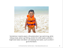 Load image into Gallery viewer, Wearing a Life Jacket Social Story