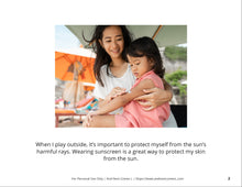 Load image into Gallery viewer, Sunscreen Social Story