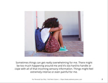 Load image into Gallery viewer, Sensory Overload Social Story
