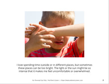 Load image into Gallery viewer, When Things are Too Bright Social Story