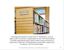 Load image into Gallery viewer, Choosing Books from the Library Social Story