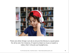 Load image into Gallery viewer, Library Rules Social Story