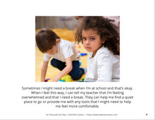 Load image into Gallery viewer, Taking a Break Social Story