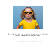 Load image into Gallery viewer, When Things are Too Bright Social Story