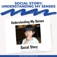 Load image into Gallery viewer, Understanding My Senses Social Story