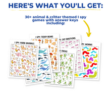 Load image into Gallery viewer, Animals I Spy Bundle Pack