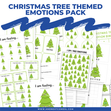 Load image into Gallery viewer, Christmas Tree Themed Emotions Pack