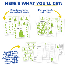 Load image into Gallery viewer, Christmas Tree Themed Emotions Pack