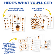 Load image into Gallery viewer, Acorn Themed Emotions Pack