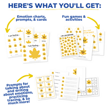 Load image into Gallery viewer, Leaf Themed Emotions Pack