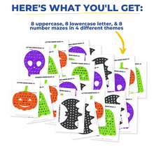 Load image into Gallery viewer, Halloween Pop it Mazes