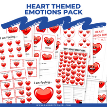Load image into Gallery viewer, Heart Themed Emotions Pack