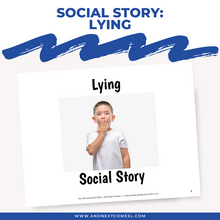 Load image into Gallery viewer, Lying Social Story
