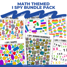 Load image into Gallery viewer, Math I Spy Bundle Pack