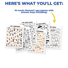 Load image into Gallery viewer, Music I Spy Bundle Pack