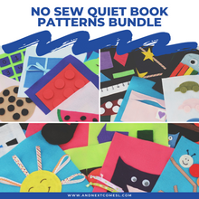 Load image into Gallery viewer, No Sew Quiet Book Patterns - Bundle Pack