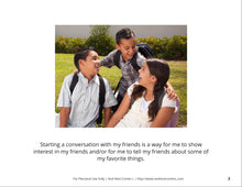 Load image into Gallery viewer, Starting a Conversation Social Story