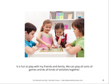 Load image into Gallery viewer, Being Bossy Social Story