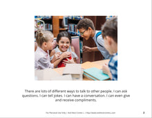 Load image into Gallery viewer, Compliments Social Story
