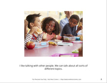 Load image into Gallery viewer, Staying on Topic Social Story