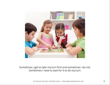 Load image into Gallery viewer, Taking Turns Social Story