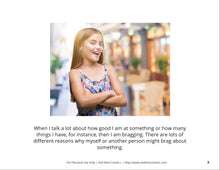 Load image into Gallery viewer, Bragging Social Story