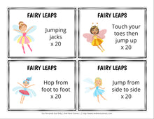 Load image into Gallery viewer, Fairy Themed Brain Break Cards