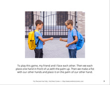 Load image into Gallery viewer, Playing Rock, Paper, Scissors Social Story