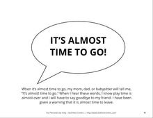 Load image into Gallery viewer, Time to Go Social Story