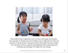 Load image into Gallery viewer, Lying Social Story