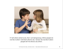Load image into Gallery viewer, Being Bossy Social Story