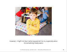 Load image into Gallery viewer, Accepting No Social Story