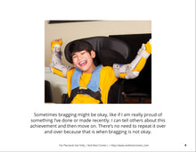 Load image into Gallery viewer, Bragging Social Story