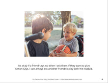 Load image into Gallery viewer, Playing Simon Says Social Story