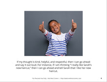 Load image into Gallery viewer, Think it, Don't Say it Social Story