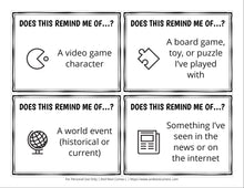 Load image into Gallery viewer, Making Connections Comprehension Prompt Cards