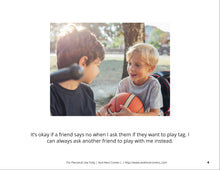 Load image into Gallery viewer, Playing Tag Social Story
