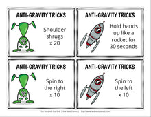Load image into Gallery viewer, Outer Space Themed Brain Break Cards