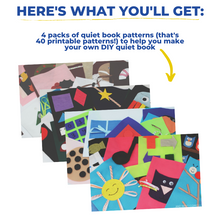 Load image into Gallery viewer, The Ultimate No Sew Quiet Book Patterns Bundle Pack