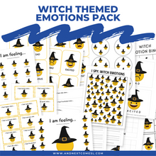 Load image into Gallery viewer, Witch Themed Emotions Pack