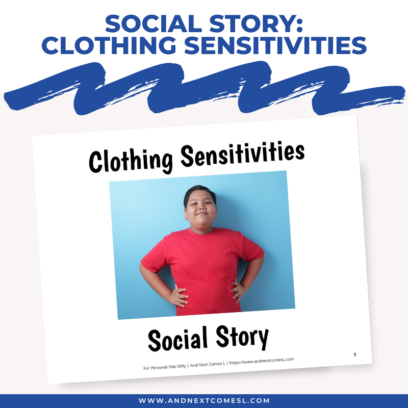 Clothing Sensitivities Social Story
