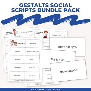 Gestalts Social Scripts Bundle