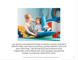 Going to Occupational Therapy Social Story