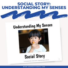 Load image into Gallery viewer, Understanding My Senses Social Story

