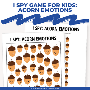 Acorn Emotions I Spy Game