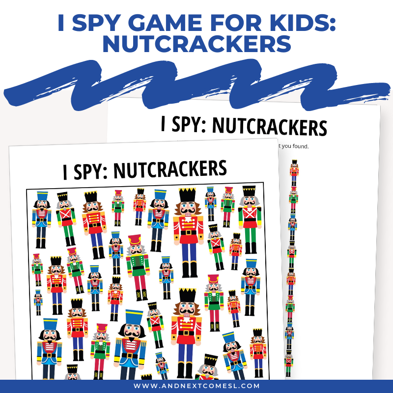 Nutcrackers I Spy Game