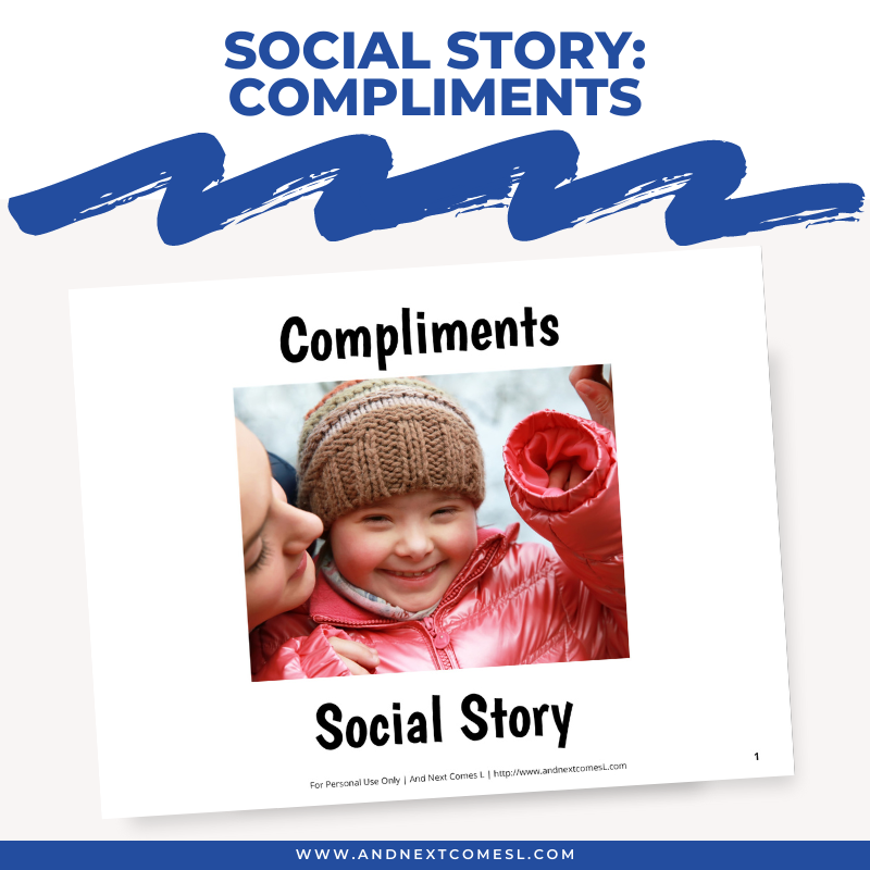 Compliments Social Story