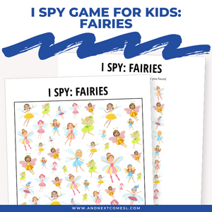 Fairies I Spy Game
