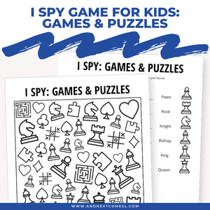Games & Puzzles Icons I Spy Game